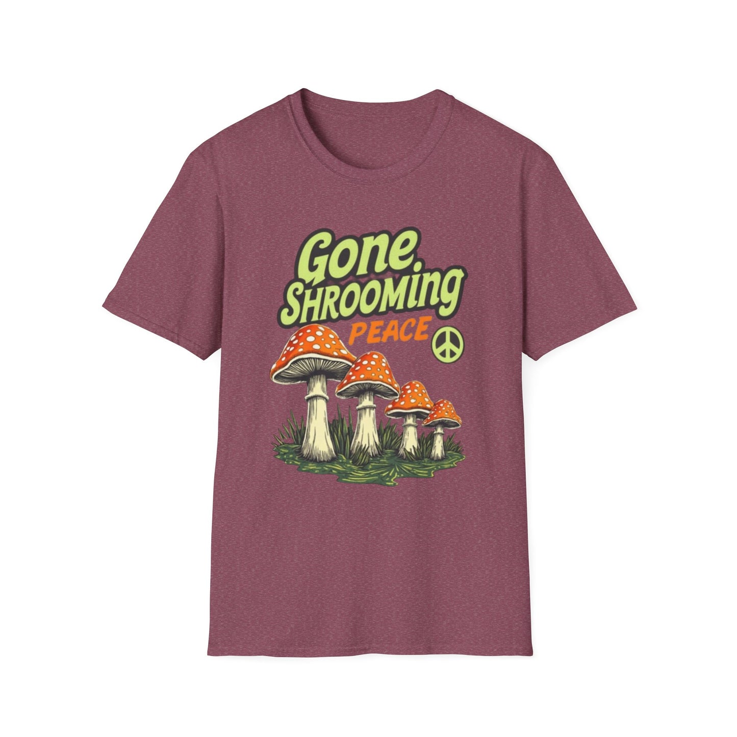 Gone Shrooming Unisex T-Shirt - Funny Mushroom Tee for Nature Lovers, Gift for Hikers, Campers, and Outdoor Enthusiasts - Psychonaut Swag