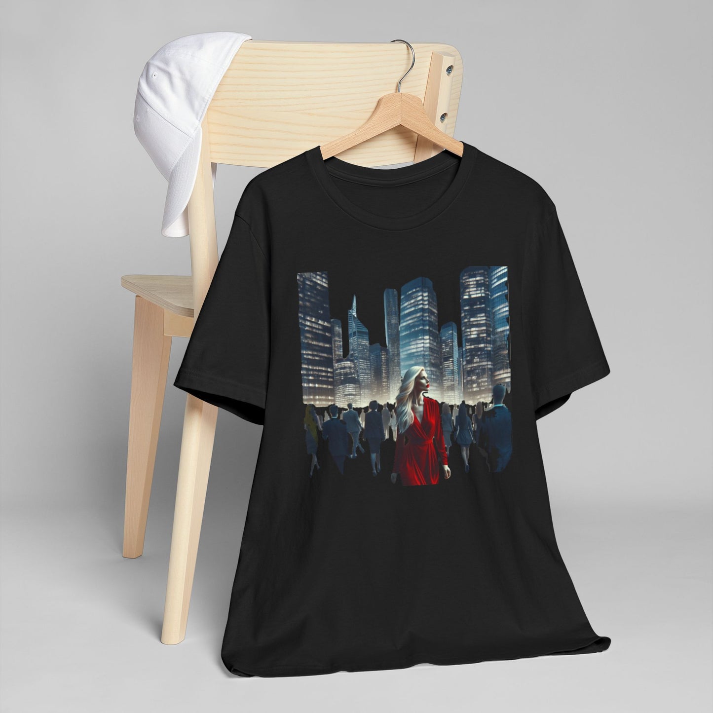Lady in Red Unisex Jersey T-Shirt - Psychonaut Swag