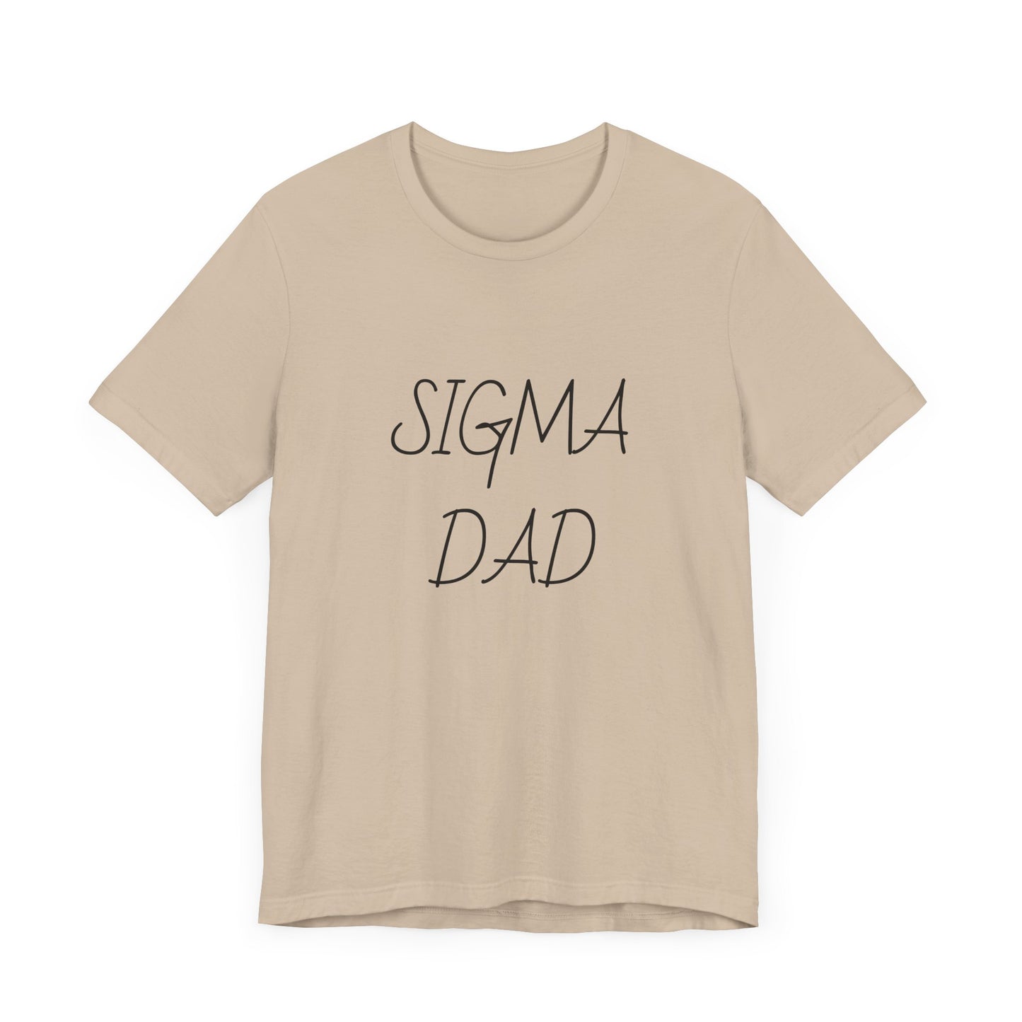 Sigma Dad, Unisex Jersey Short Sleeve Tee - Psychonaut Swag