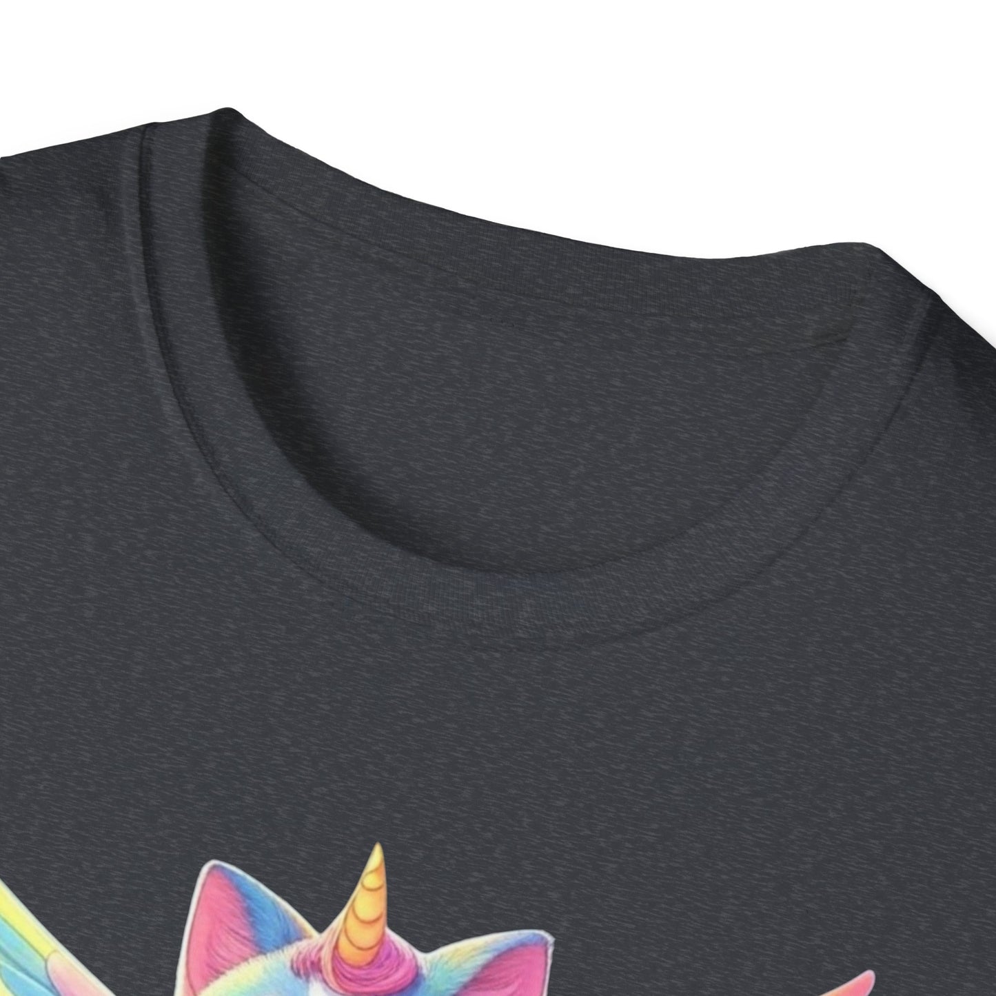 Flying Catacorn, T-Shirt - Cute Flying Feline Unicorn Design - Psychonaut Swag