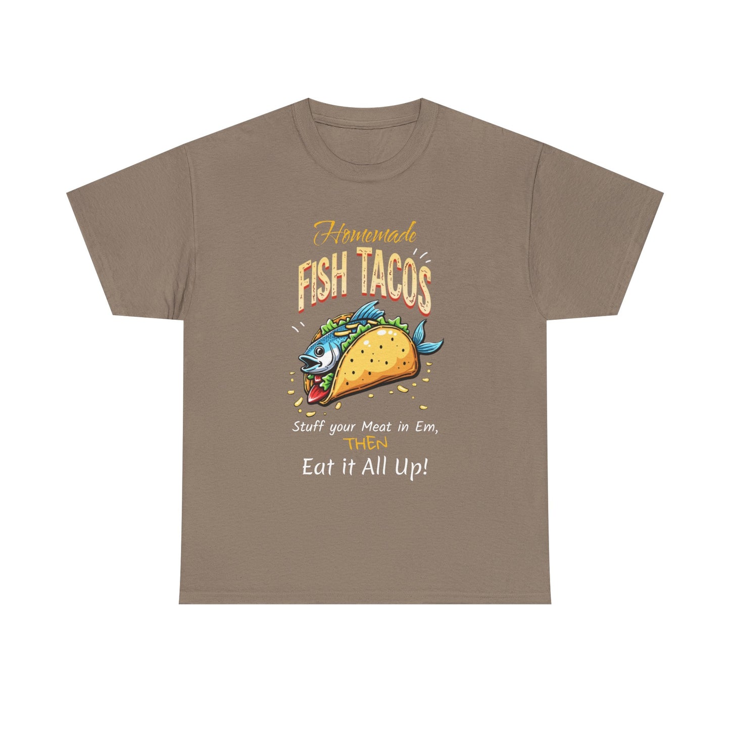 Fish Tacos Unisex Cotton Tee - Perfect for Food Lovers & Taco Tuesday - Psychonaut Swag
