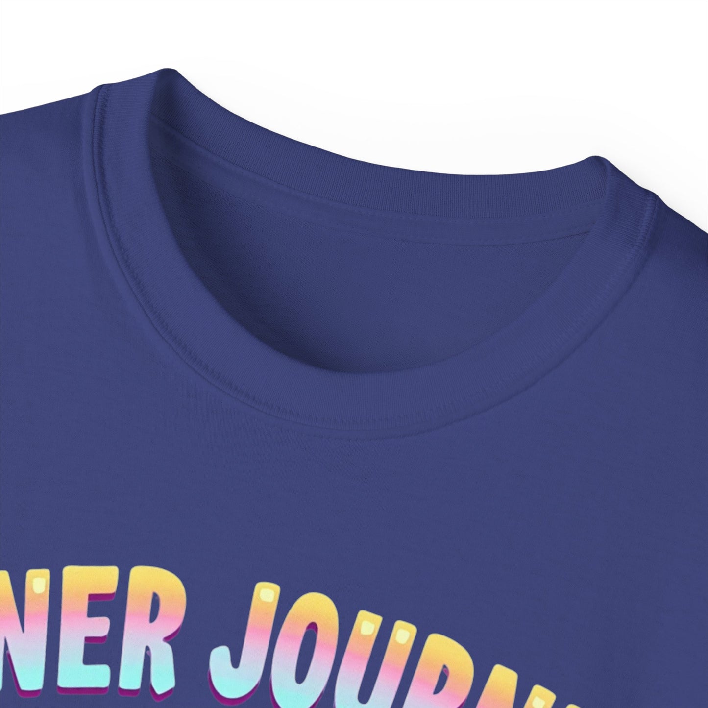 Inner Journey Unisex Ultra Cotton Tee - Vibrant Frog Design for Yoga and Meditation - Psychonaut Swag