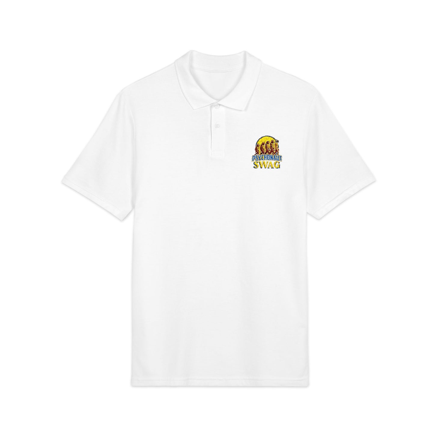 Psychonaut swag small biz, Polo Shirt - Casual Wear, Gift for Him/Her, Summer Fashion, Office Attire, Weekend Style