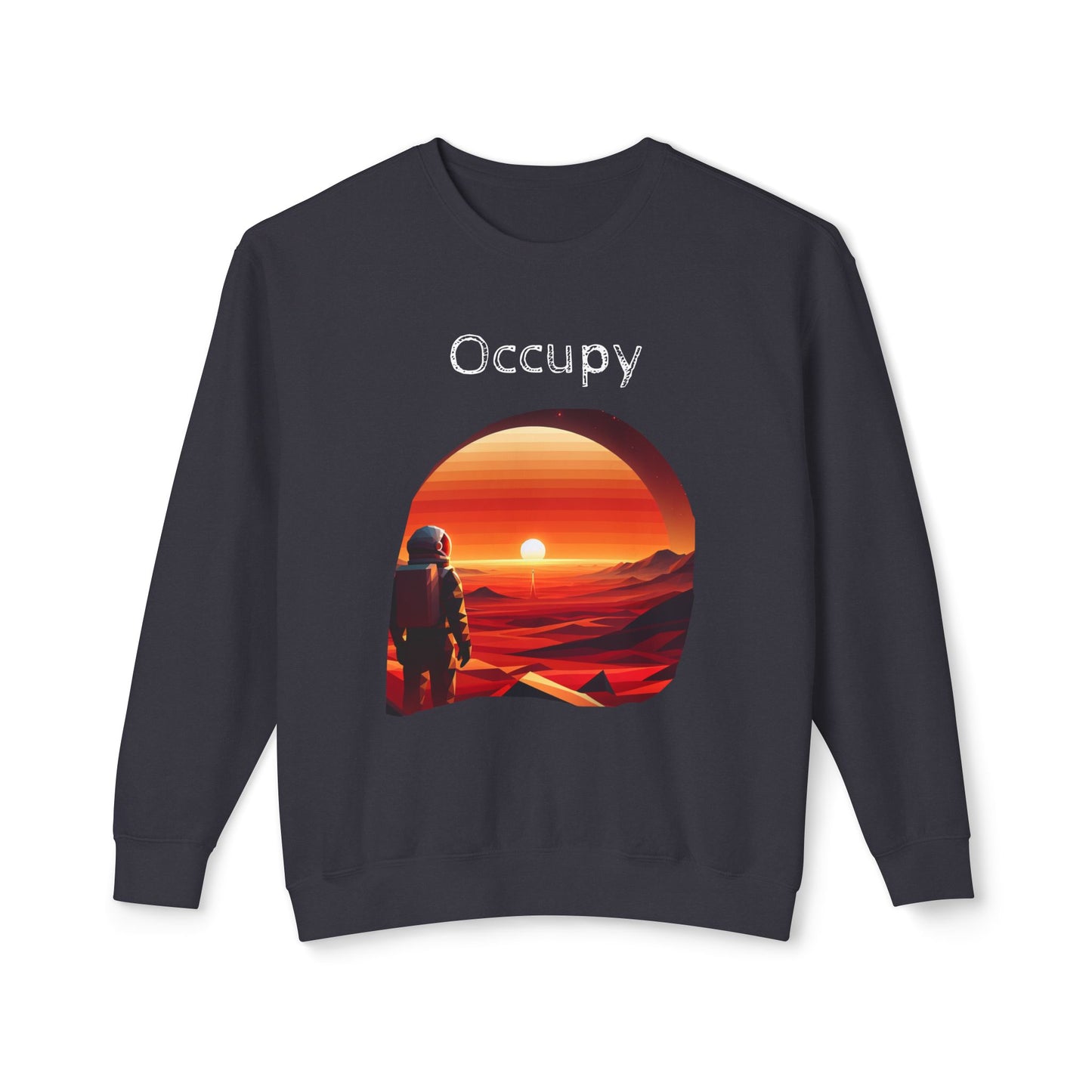 Observer wants to occupy, Lightweight Sweatshirt - Psychonaut Swag