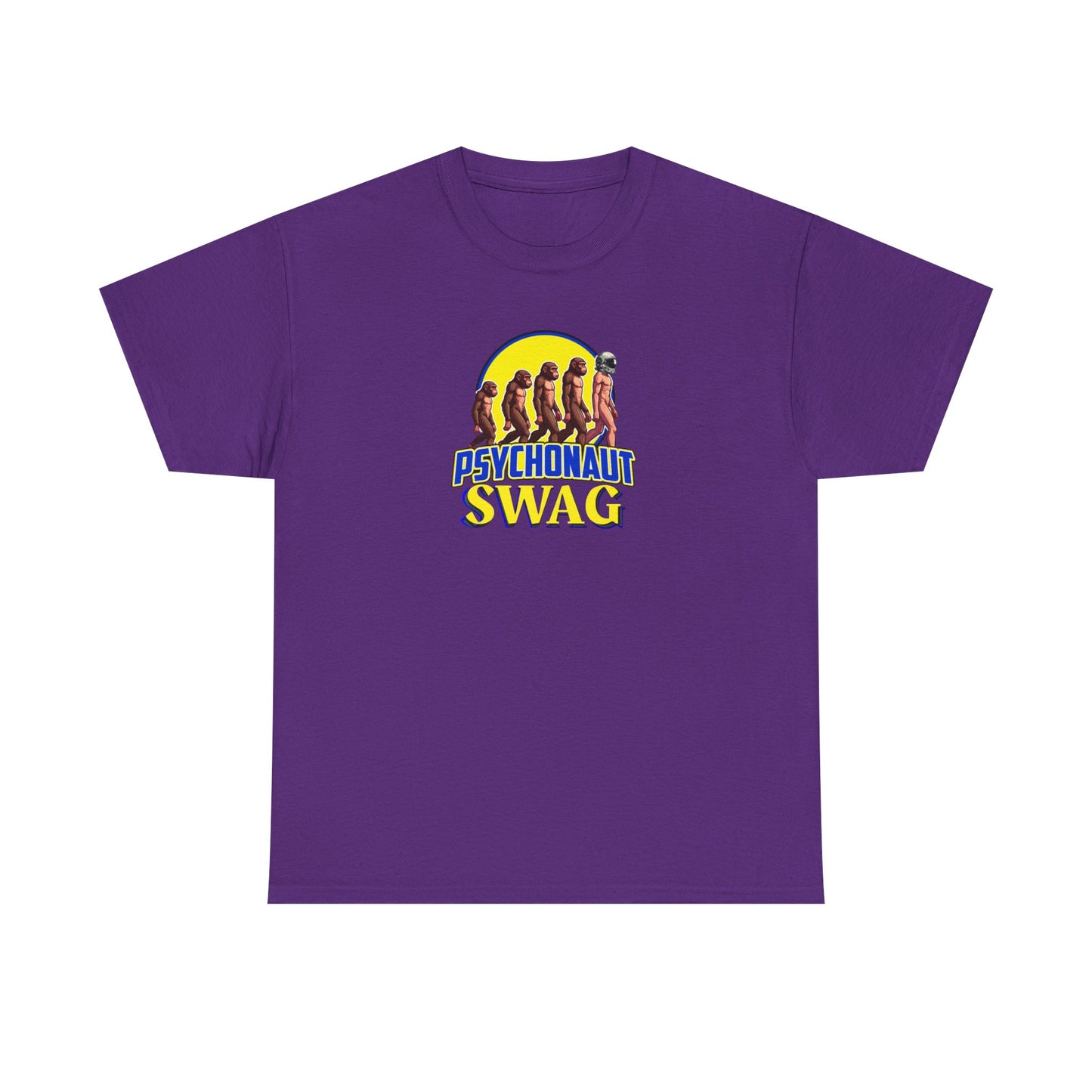 Psychonaut swag small biz, Heavy Cotton Tee, Cool Graphic T-Shirt, Streetwear Top, Gift for Psychonauts, Fun Casual Wear