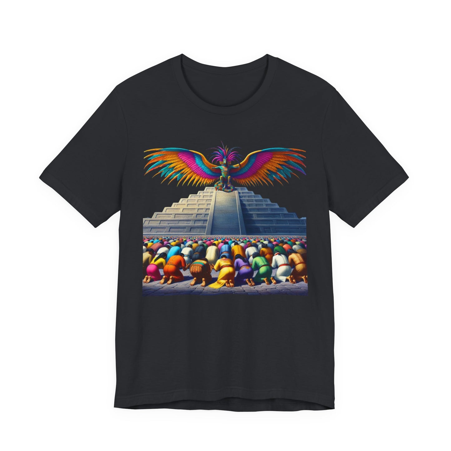 Feathered Serpent, Unisex Jersey Short Sleeve Tee - Psychonaut Swag