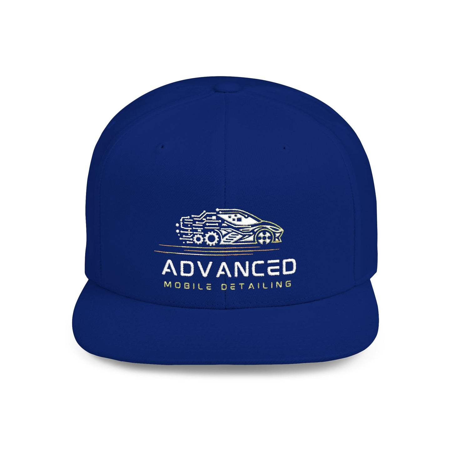Mobile Detailing, Stylish Flat Bill Snapback Hat - Perfect for Summer Outings, Sports Events, Festivals, Stylish Gift, Trendy Fashion Accessory