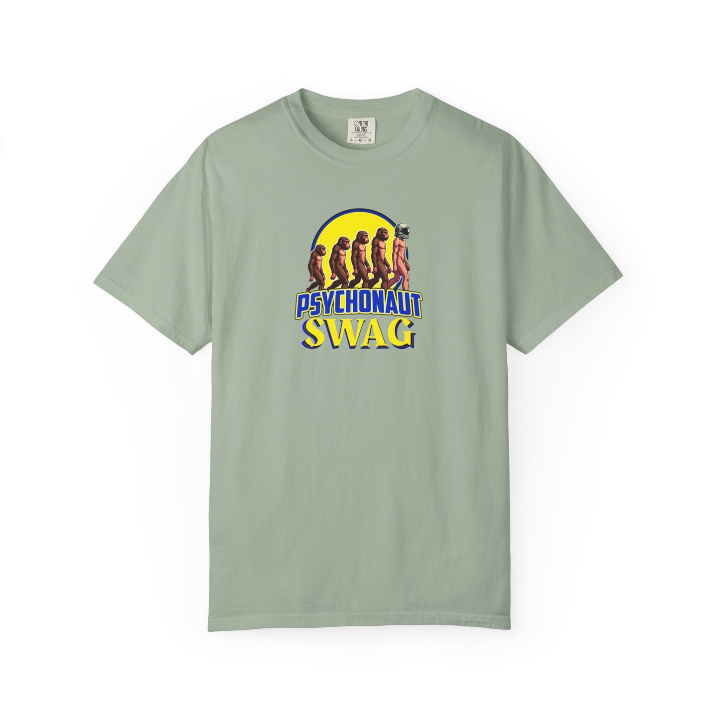 Psychonaut Swag small biz,  Unisex Garment-Dyed T-Shirt | Unique Gift for Festival Lovers, Streetwear, Casual Style, Summer Wardrobe, Psychedelic Art