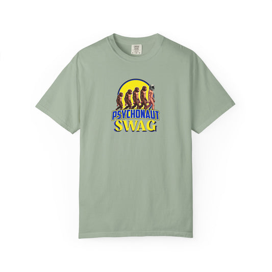 Psychonaut Swag small biz,  Unisex Garment-Dyed T-Shirt | Unique Gift for Festival Lovers, Streetwear, Casual Style, Summer Wardrobe, Psychedelic Art