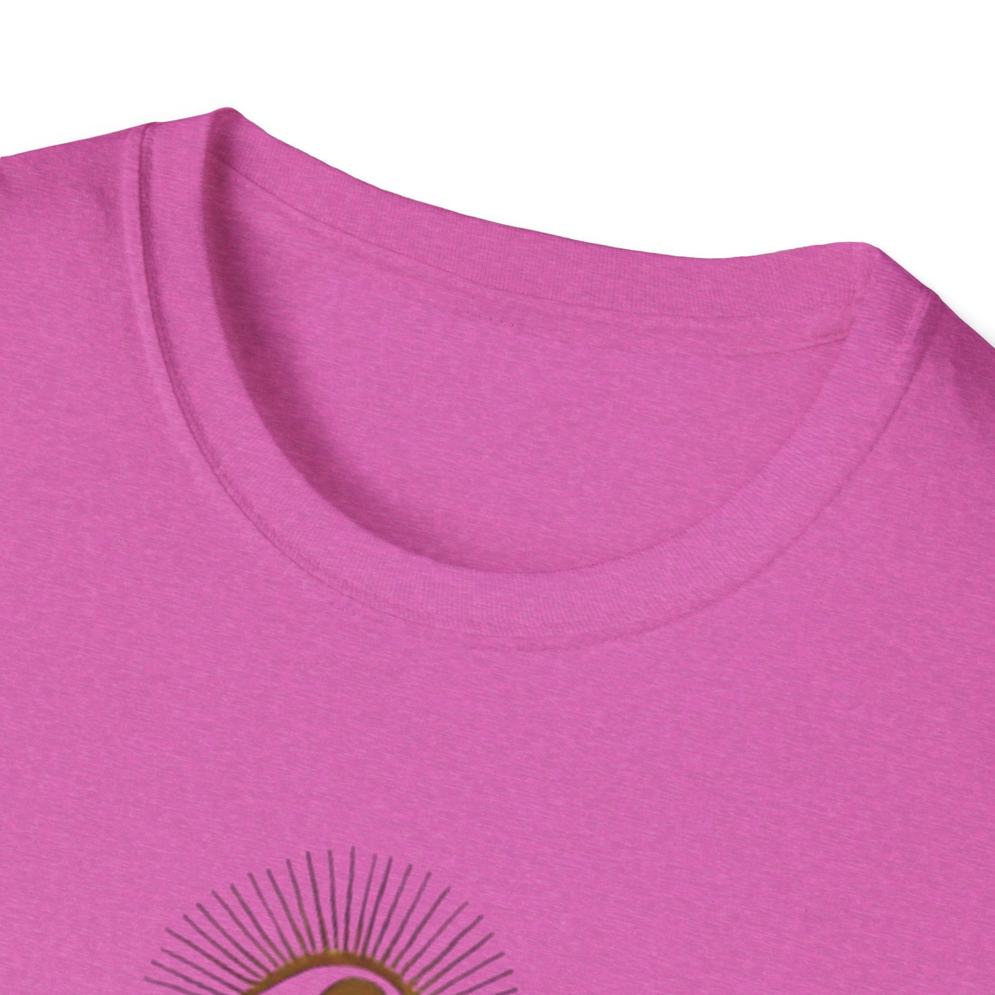 Third Eye insight, Open Unisex Softstyle T-Shirt, Spiritual Gift, Graphic Tee, Meditation Apparel, Casual Wear, Yoga Clothing, Unique T-Shirt