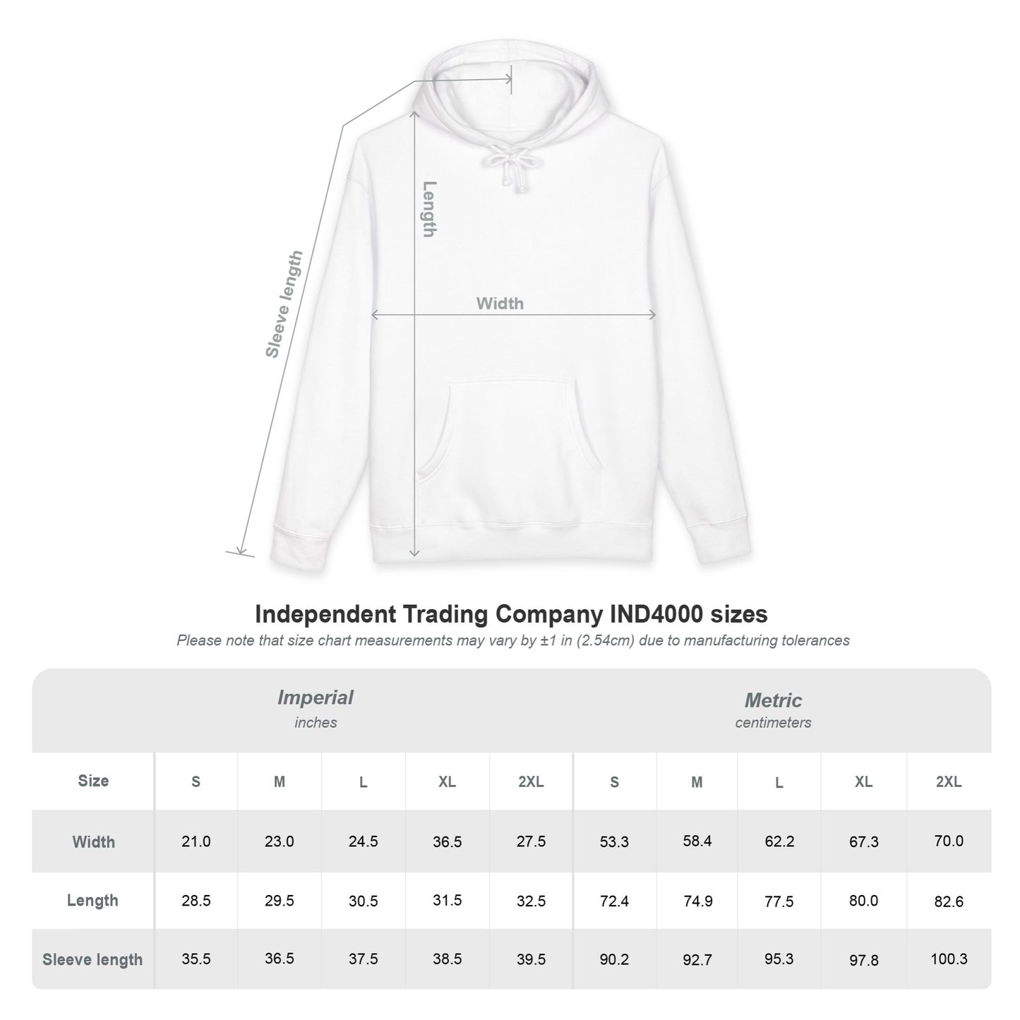Support Local Hoodie — Vintage Hands & Heart Graphic Hooded Sweatshirt
