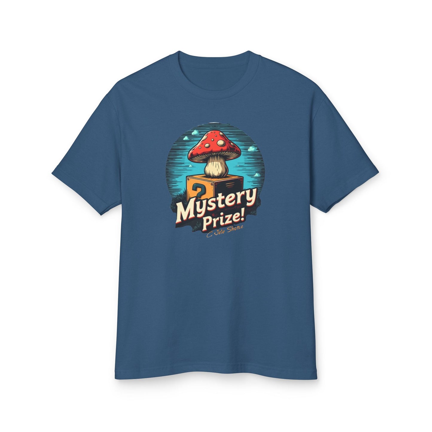 Questionable Mushroom Mystery Tee, Fun Gift for Gamers, Casual Style Shirt, Vintage Vibe Tee, Unisex Cotton Tee for Festivals - Psychonaut Swag