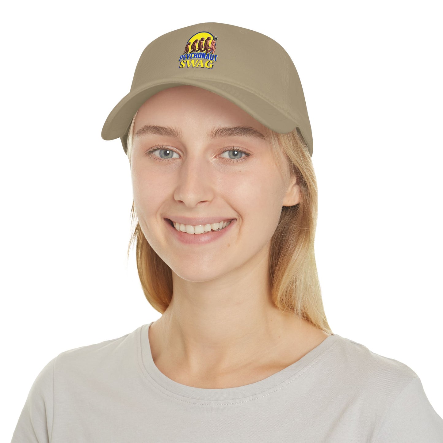 Psychonaut Swag Low Profile Baseball Cap, Casual Hat, Gift for Gamers, Streetwear Accessory, Summer Vibes, Trendy Headwear - Psychonaut Swag