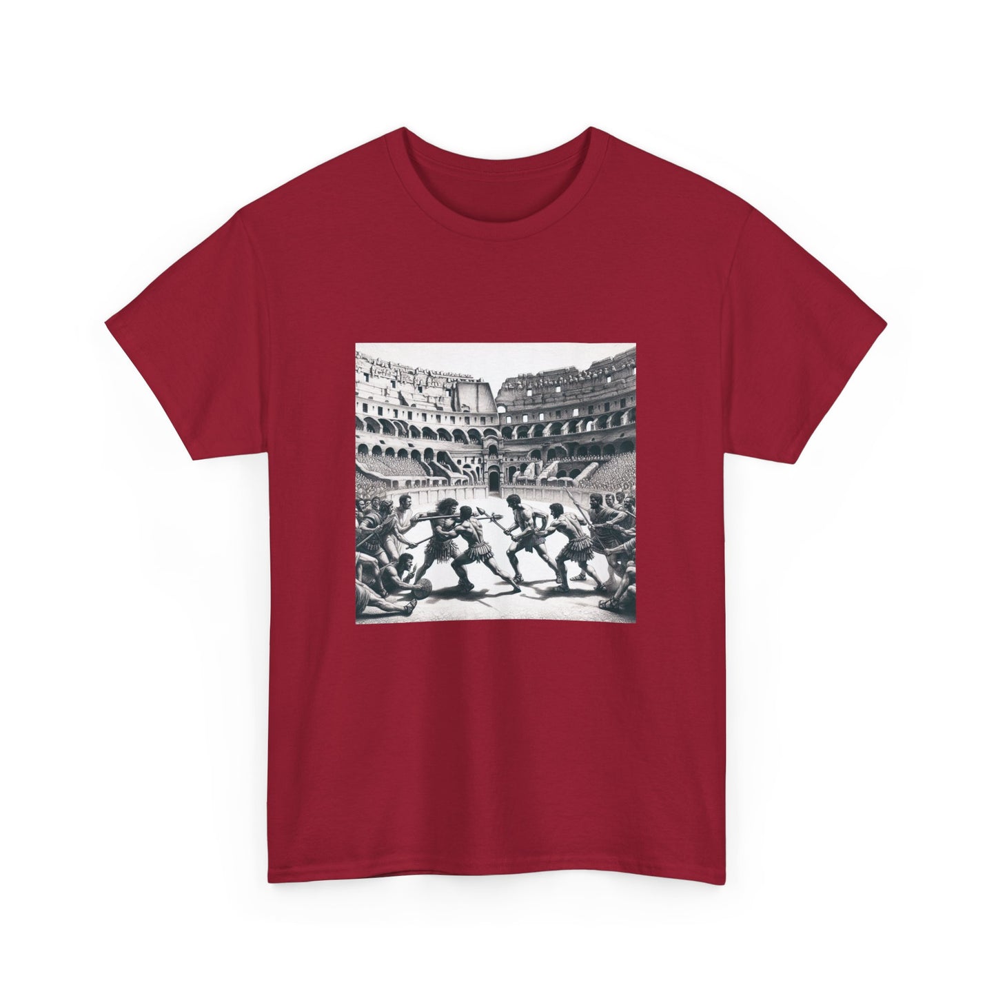 Gladiator, fight Unisex Heavy Cotton Tee - Psychonaut Swag