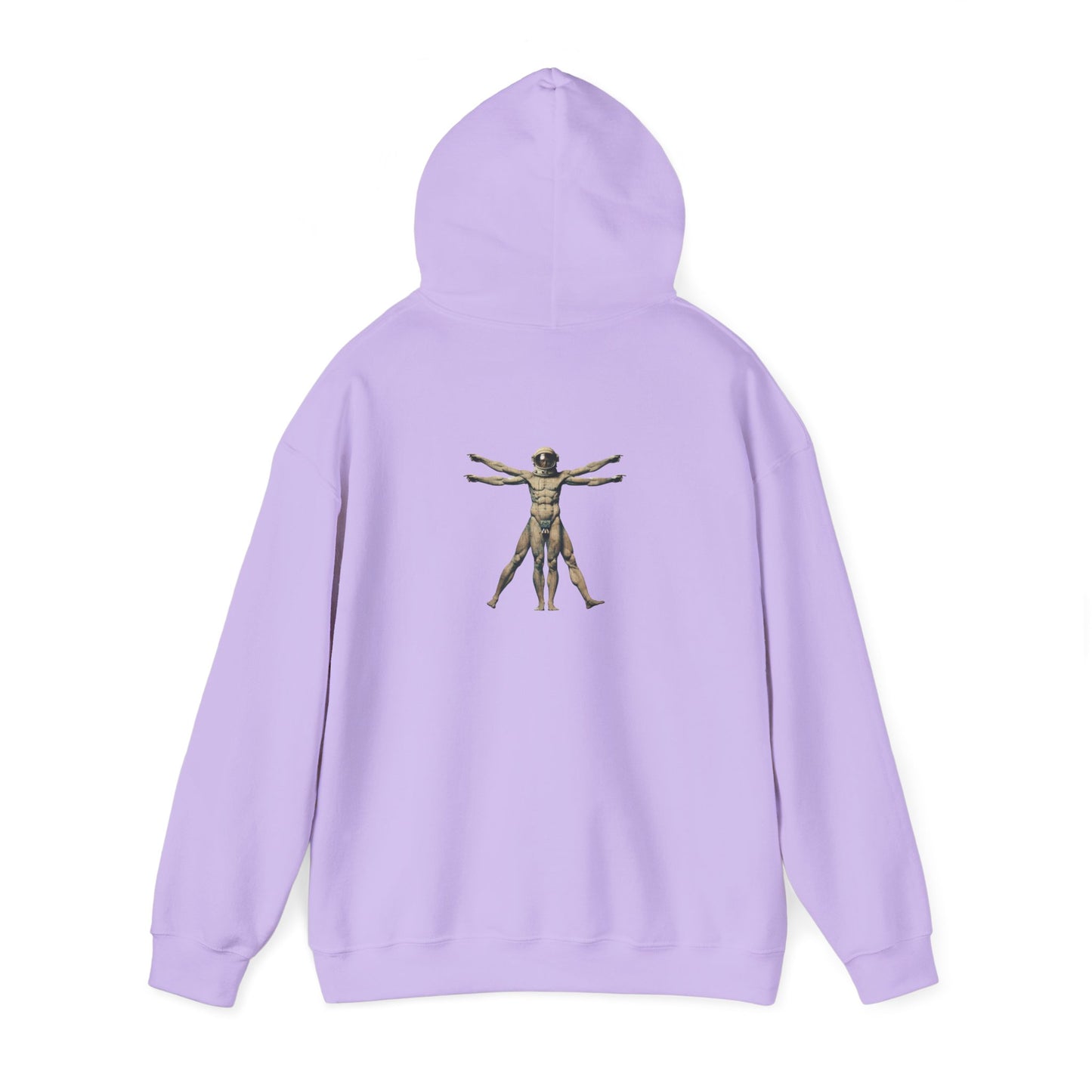 Psychonaut Staple, Vitruvian Hoody,Unisex Heavy Blend™ Hooded Sweatshirt - Psychonaut Swag
