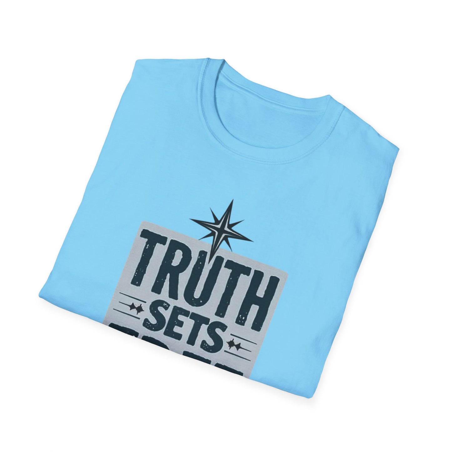Truth sets Free, Unisex Softstyle T-Shirt - Psychonaut Swag