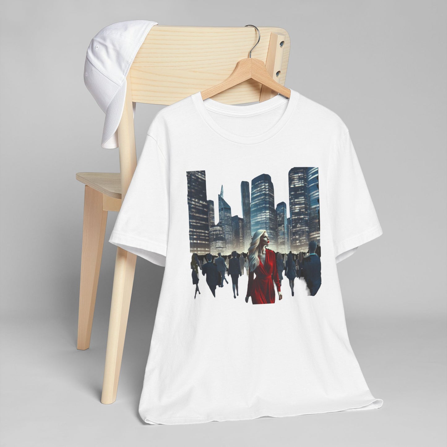 Lady in Red Unisex Jersey T-Shirt - Psychonaut Swag