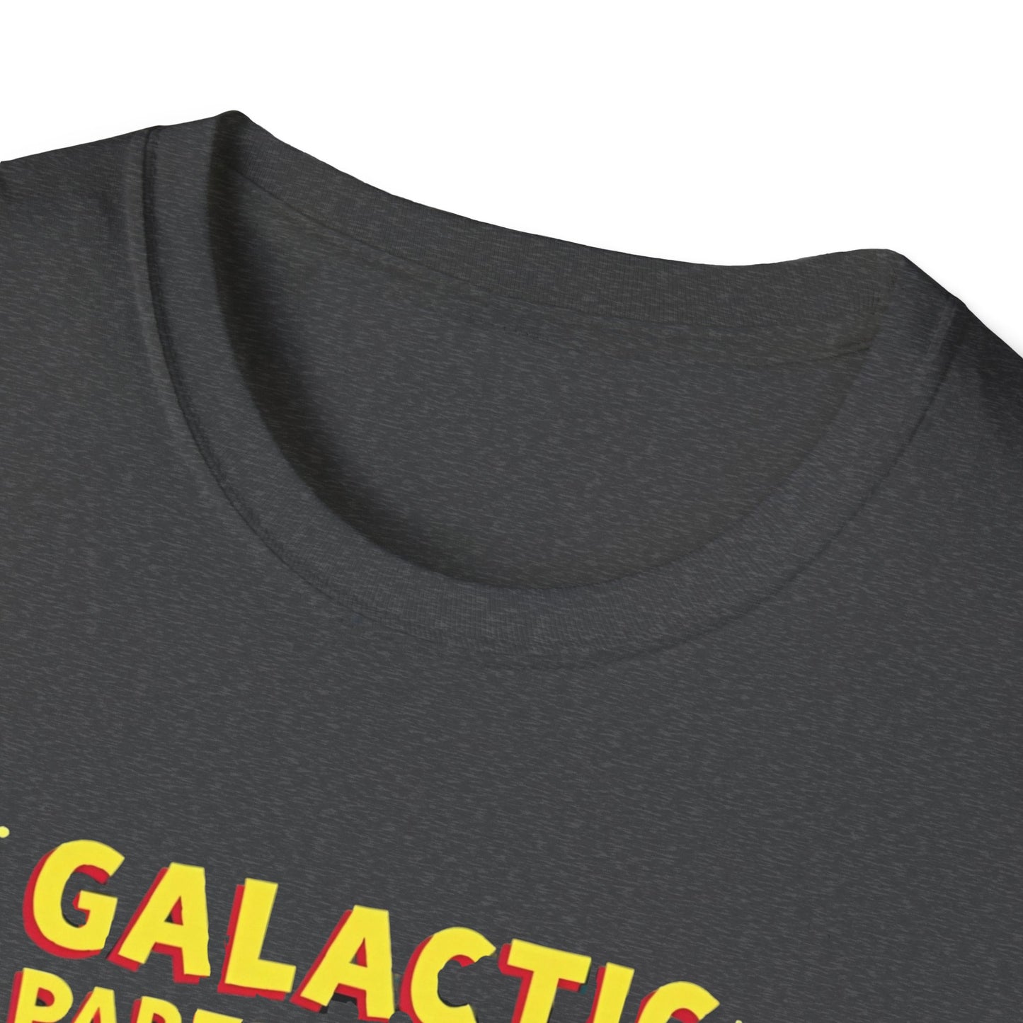 Galactic Party Animal T-Shirt - Unisex Softstyle Tee for Fun Gatherings - Psychonaut Swag