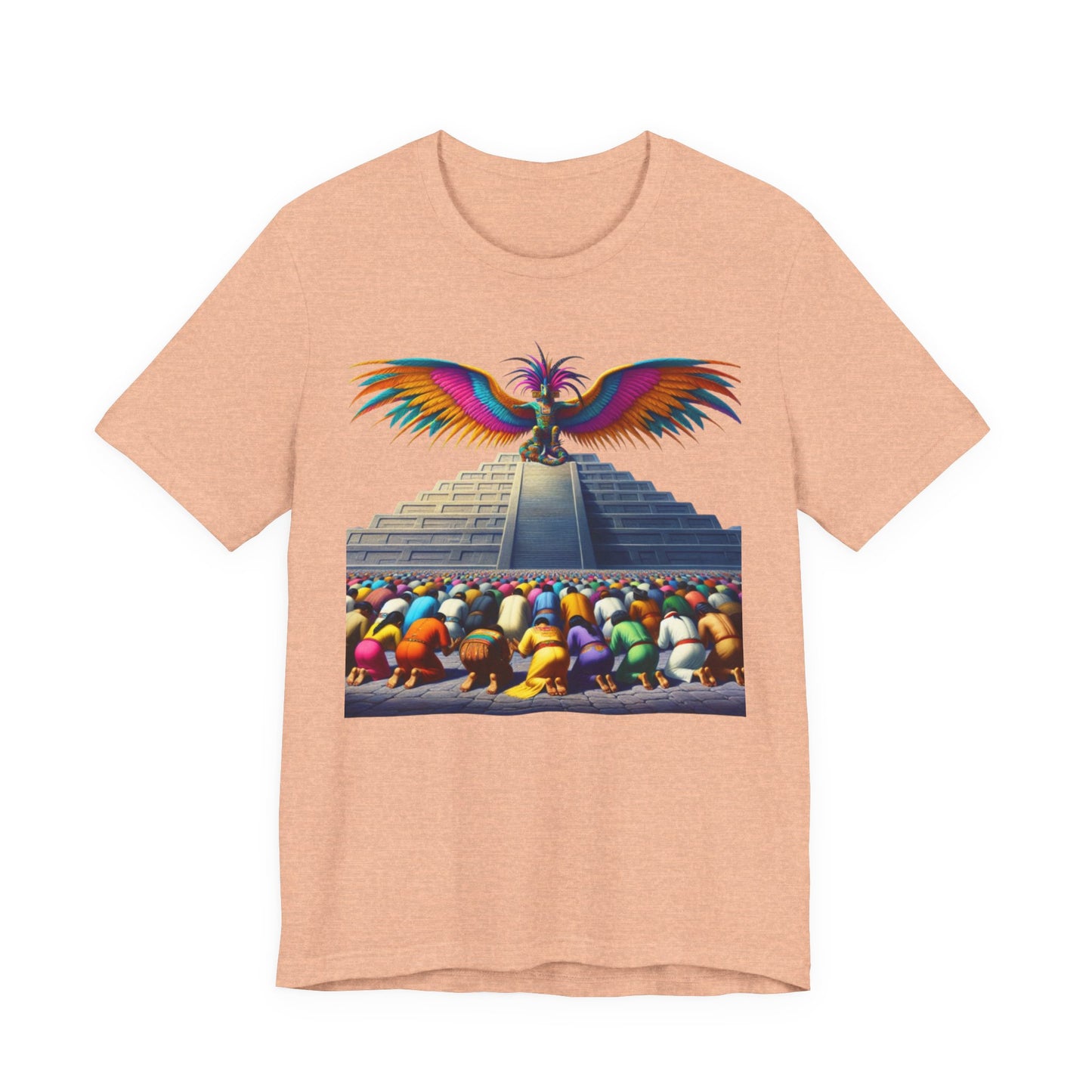 Feathered Serpent, Unisex Jersey Short Sleeve Tee - Psychonaut Swag