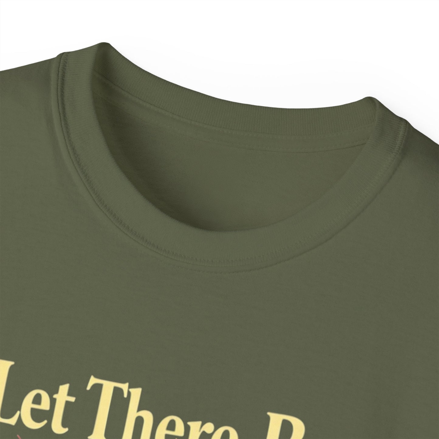 Let There Be Light, Colorful Starburst, Big Bang Tee Inspirational Shirt, Gift for Friends, Party Wear, Everyday Comfort