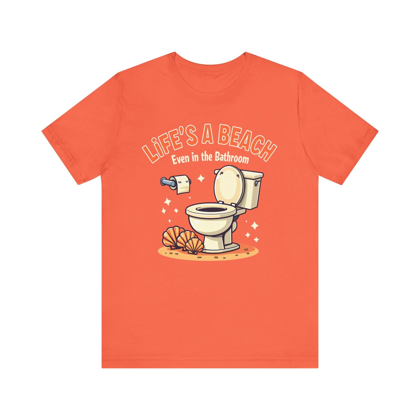 Life's a Beach, Unisex Short Sleeve Shirt - Psychonaut Swag