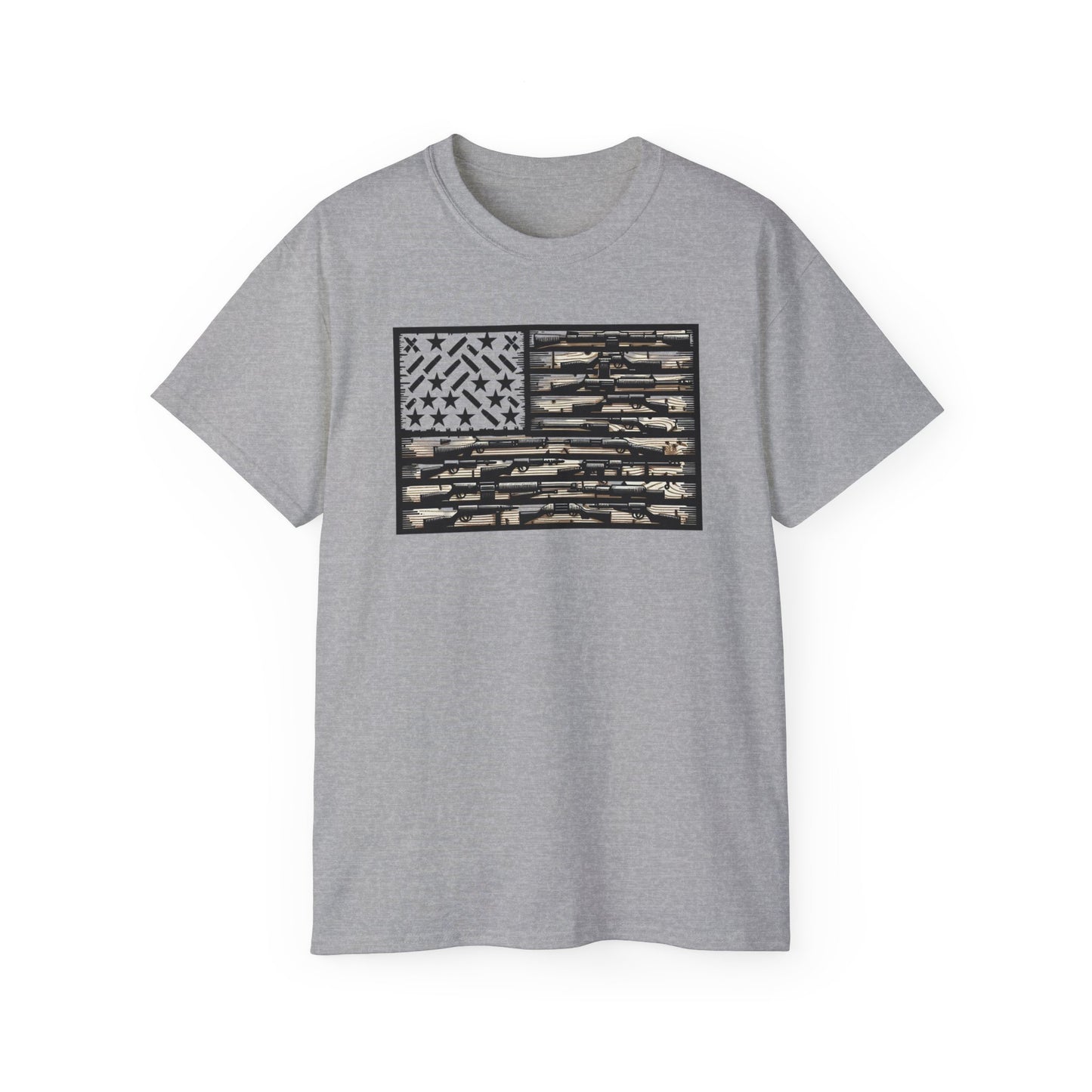 2nd Amendment Flag, Unisex Ultra Cotton Tee - Psychonaut Swag