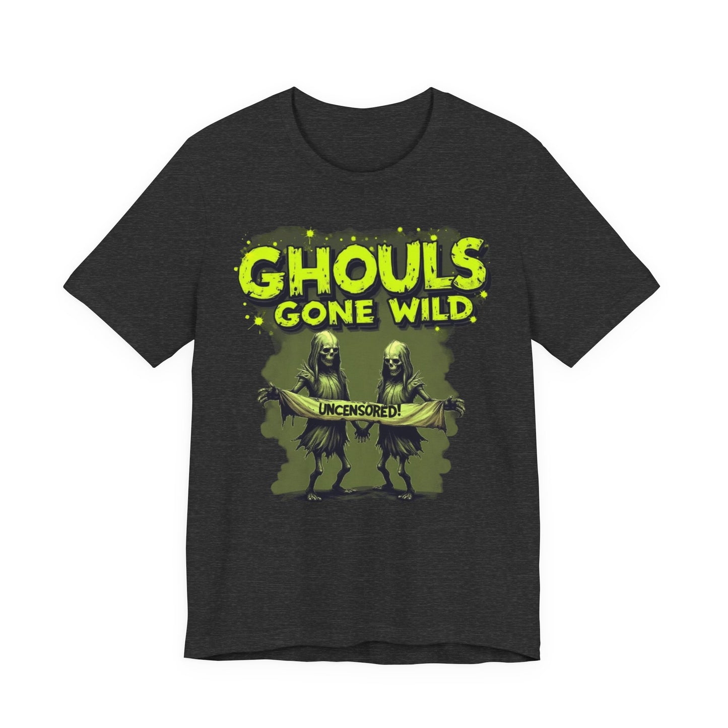 Ghouls Gone Wild Tee, Funny Halloween T-Shirt, Unisex Graphic Tee, Spooky Party Shirt, Casual Wear for Halloween