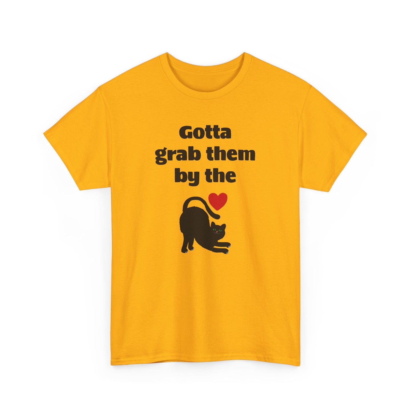 Grab the Cat, Unisex Heavy Cotton Tee - Psychonaut Swag