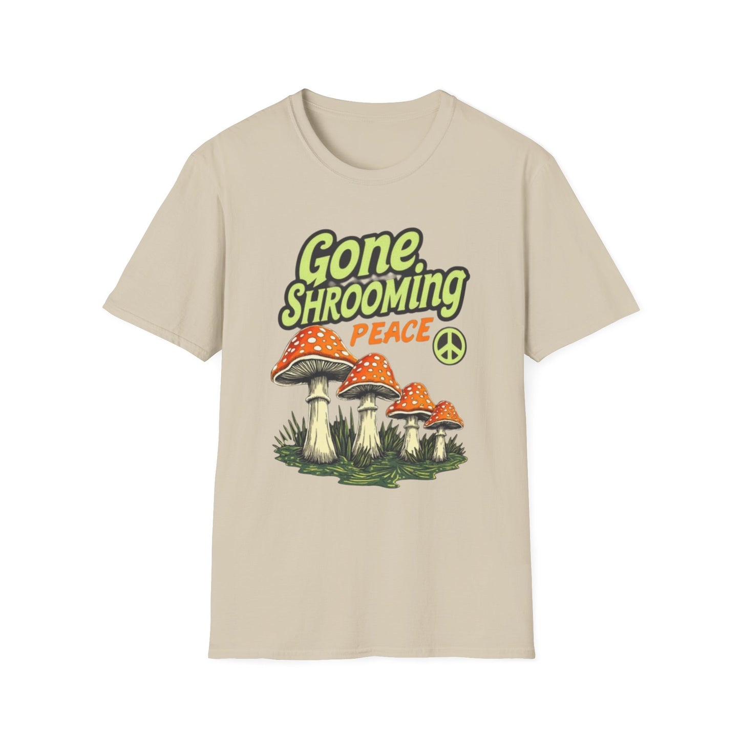 Gone Shrooming Unisex T-Shirt - Funny Mushroom Tee for Nature Lovers, Gift for Hikers, Campers, and Outdoor Enthusiasts - Psychonaut Swag