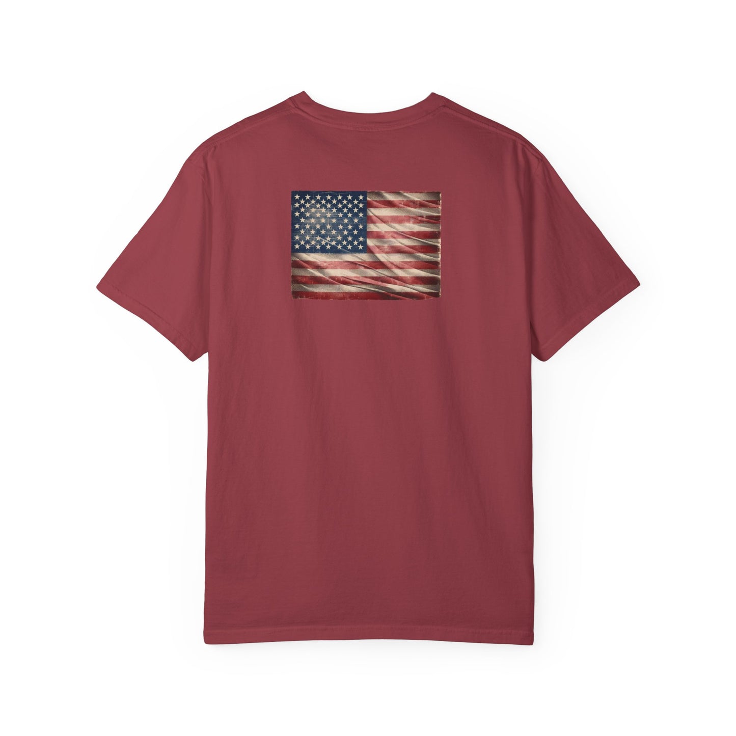 We the People/flag, Unisex Garment-Dyed T-shirt - Psychonaut Swag