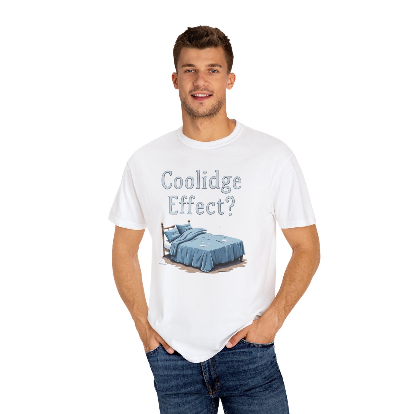 Coolidge Effect Unisex T-Shirt, Funny Graphic Tees, Gift for Couples, Casual Wear, Unique Humor Shirt, Statement T-Shirts