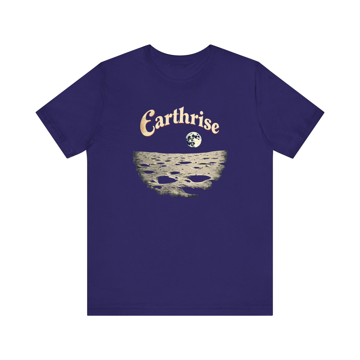 Earthrise Unisex Tee | Vintage Style Graphic Shirt, Eco-Friendly Apparel, Gift for Nature Lovers, Casual Wear, Astronomy Gift