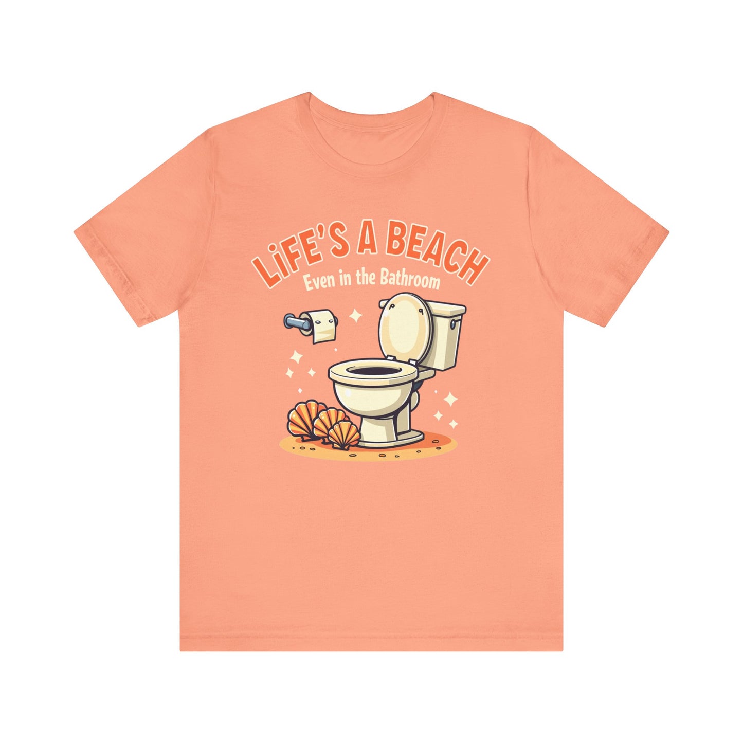 Life's a Beach, Unisex Short Sleeve Shirt - Psychonaut Swag