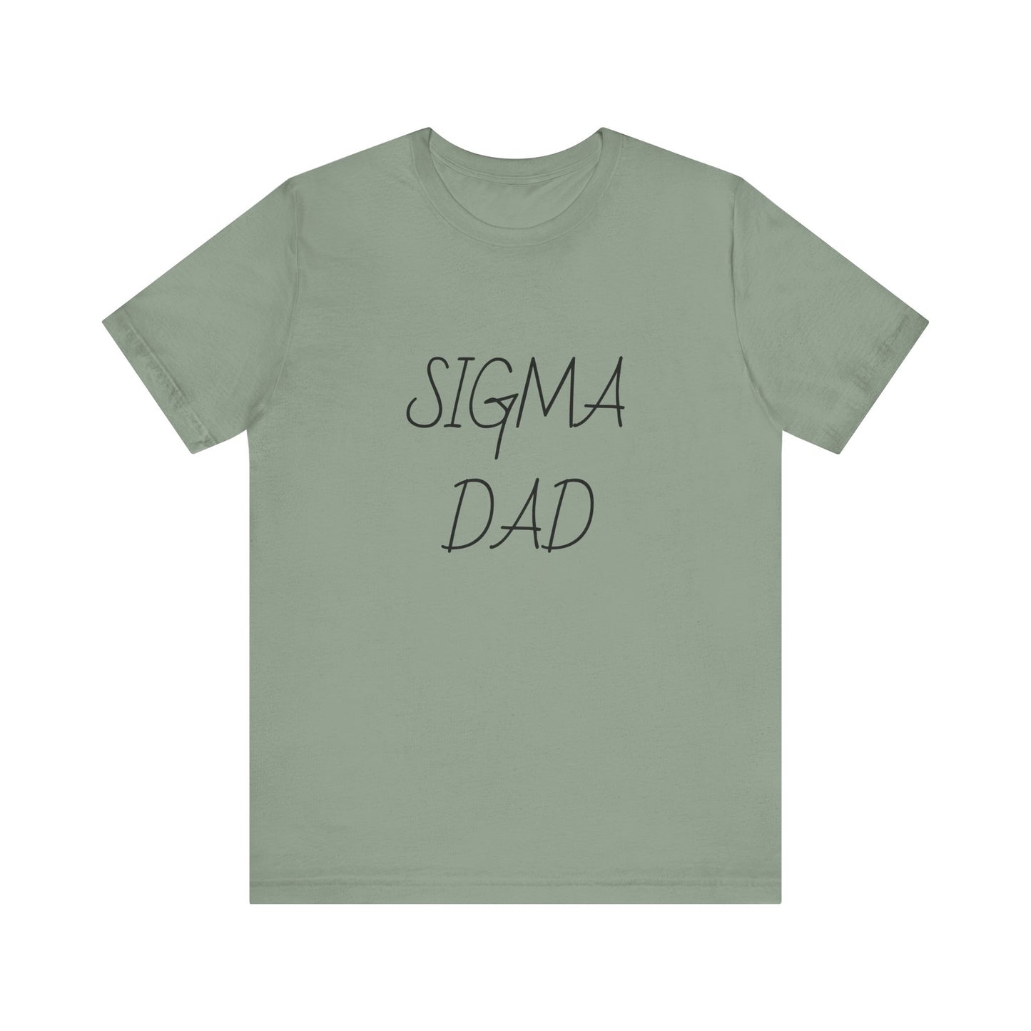 Sigma Dad, Unisex Jersey Short Sleeve Tee - Psychonaut Swag