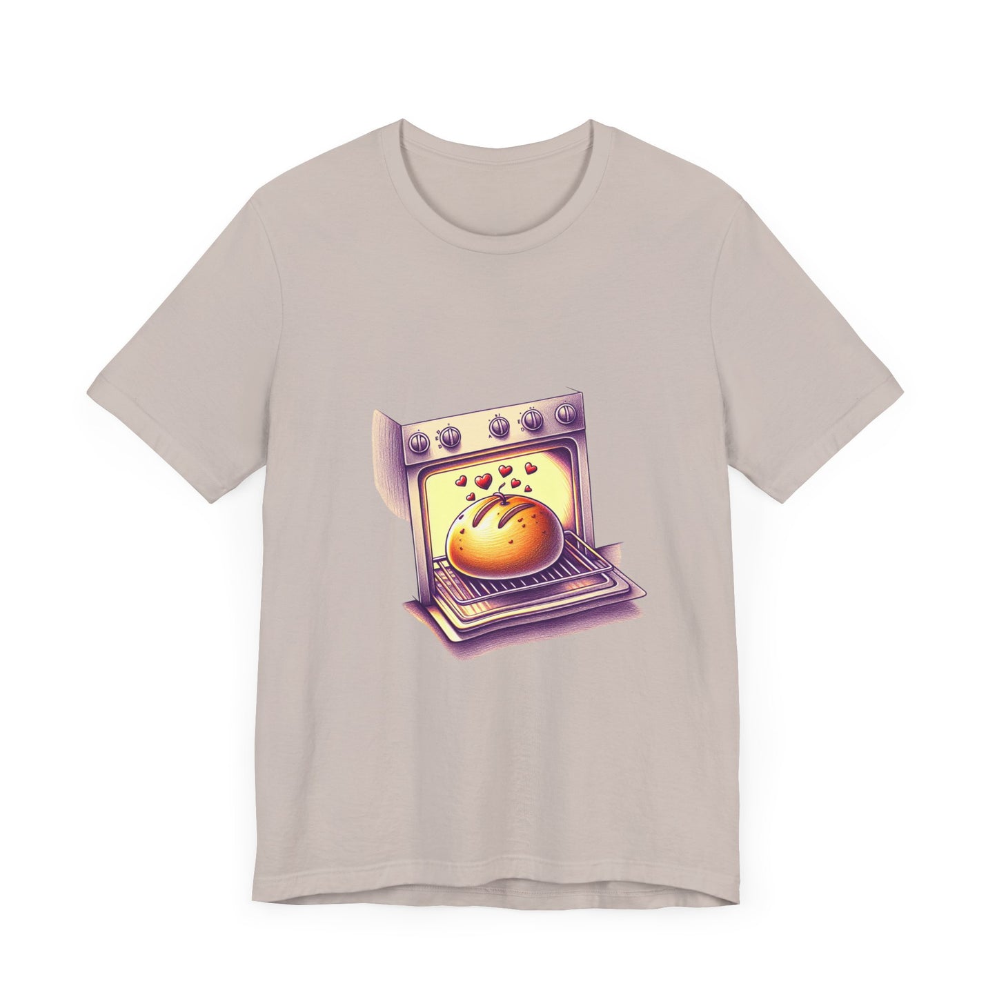 Bun in the oven tee, Unisex Jersey Short Sleeve Tee - Psychonaut Swag