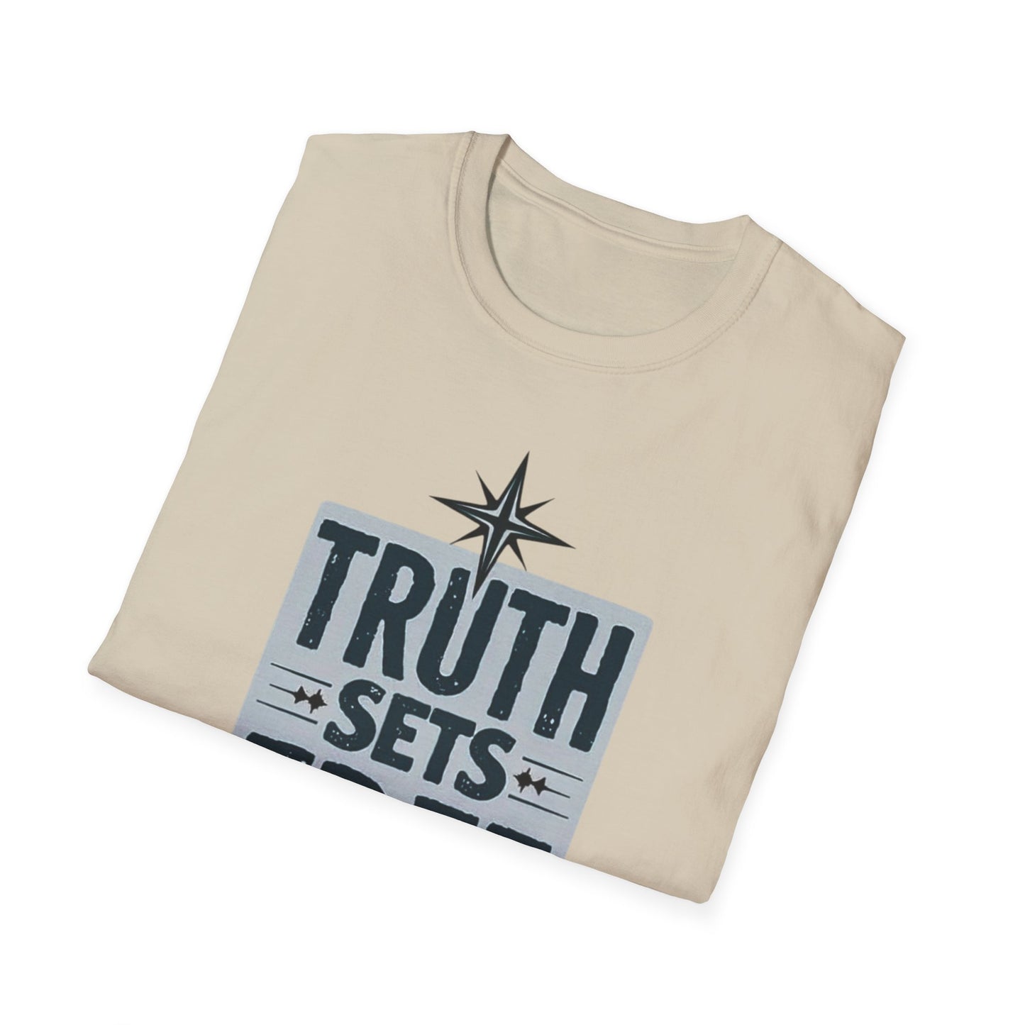 Truth sets Free, Unisex Softstyle T-Shirt - Psychonaut Swag