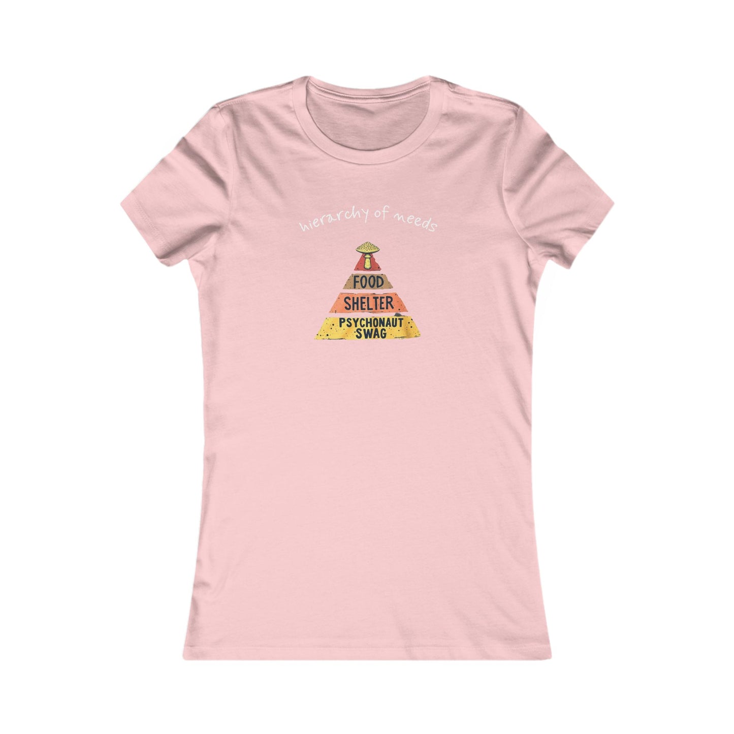 Hierarchy of Needs Design, Casual Wear, Gift for Cool Wifes, Psychology Lovers, Everyday Comfort Shirt - Psychonaut Swag