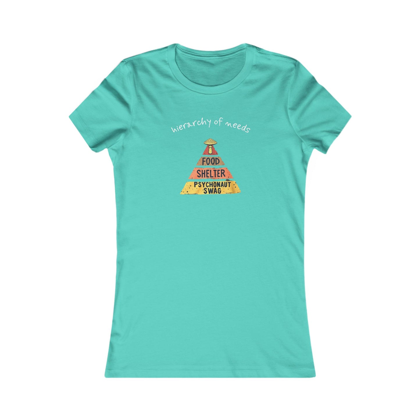 Hierarchy of Needs Design, Casual Wear, Gift for Cool Wifes, Psychology Lovers, Everyday Comfort Shirt - Psychonaut Swag