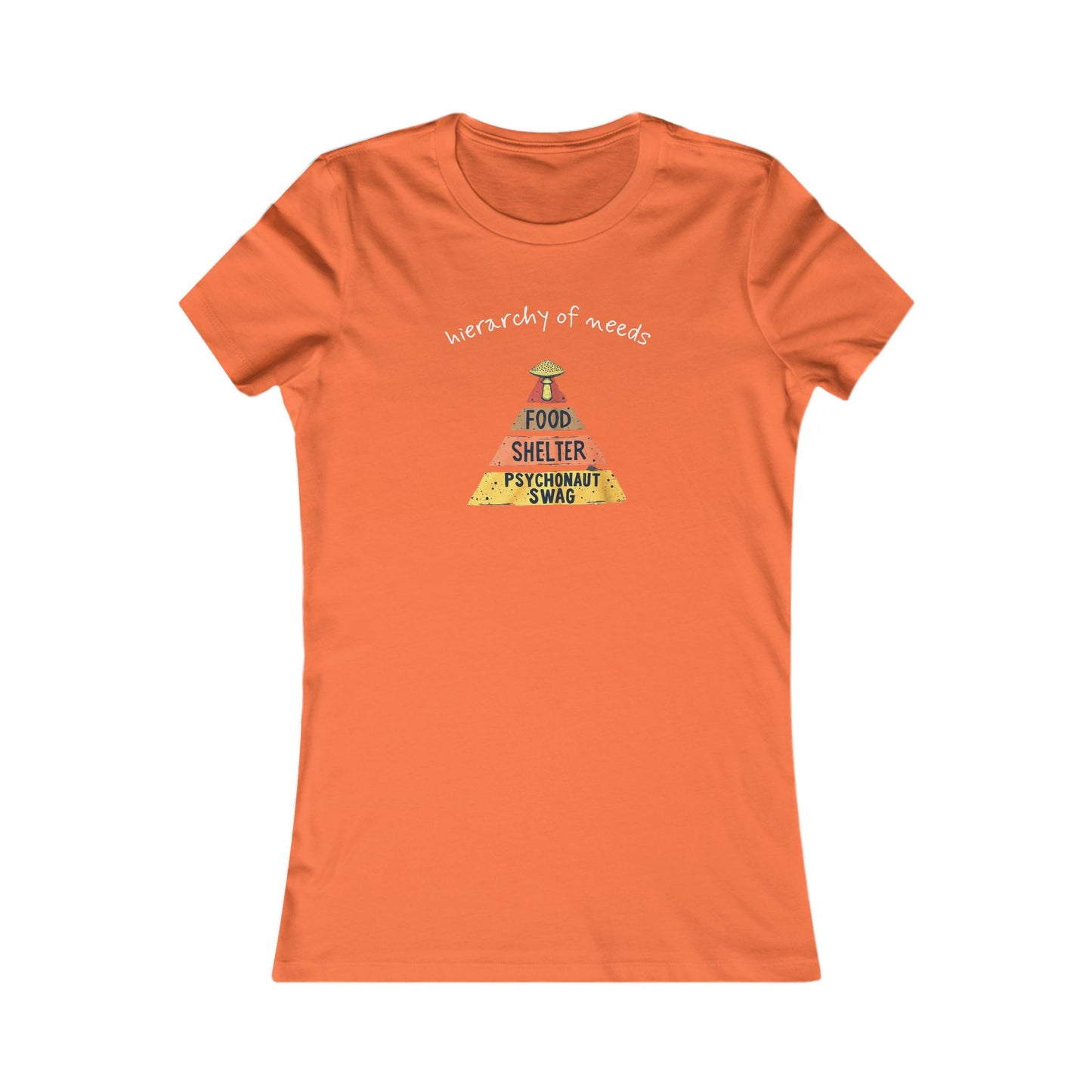 Hierarchy of Needs Design, Casual Wear, Gift for Cool Wifes, Psychology Lovers, Everyday Comfort Shirt - Psychonaut Swag