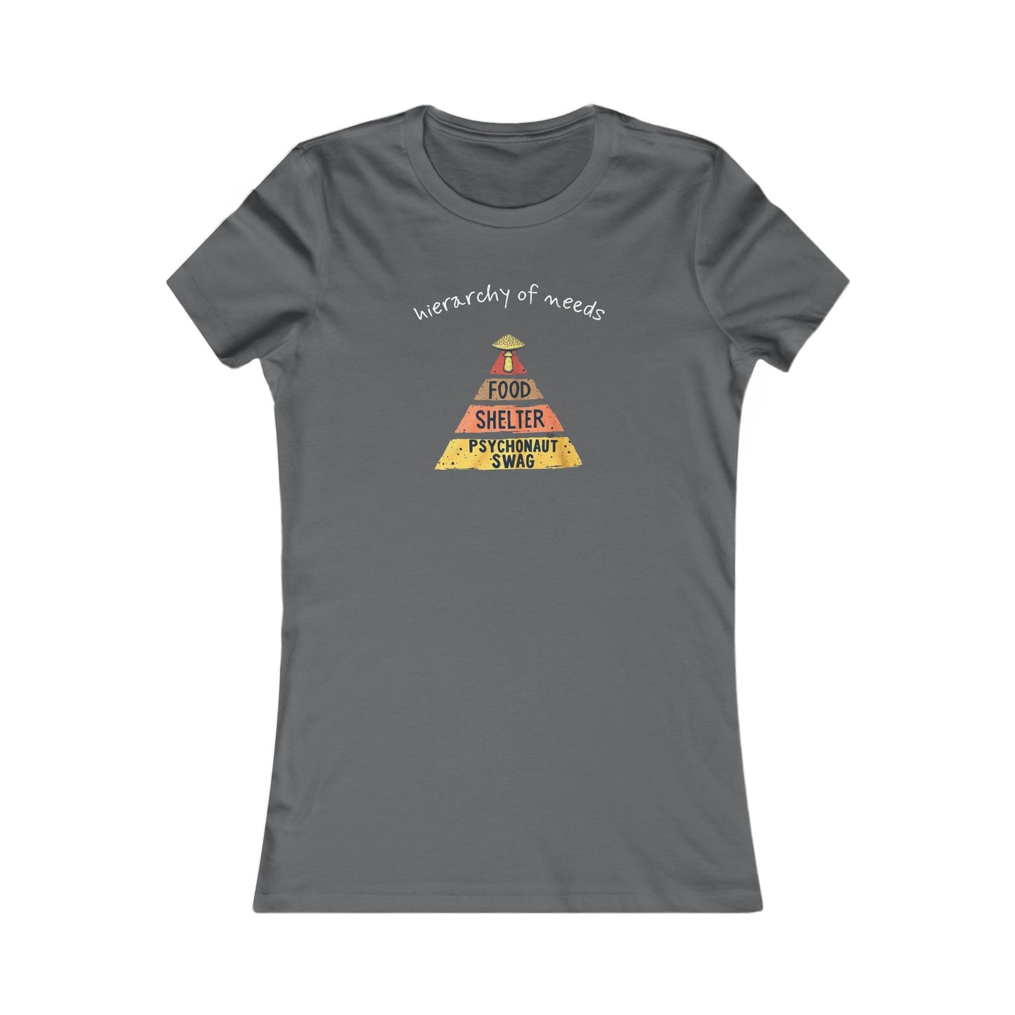 Hierarchy of Needs Design, Casual Wear, Gift for Cool Wifes, Psychology Lovers, Everyday Comfort Shirt - Psychonaut Swag