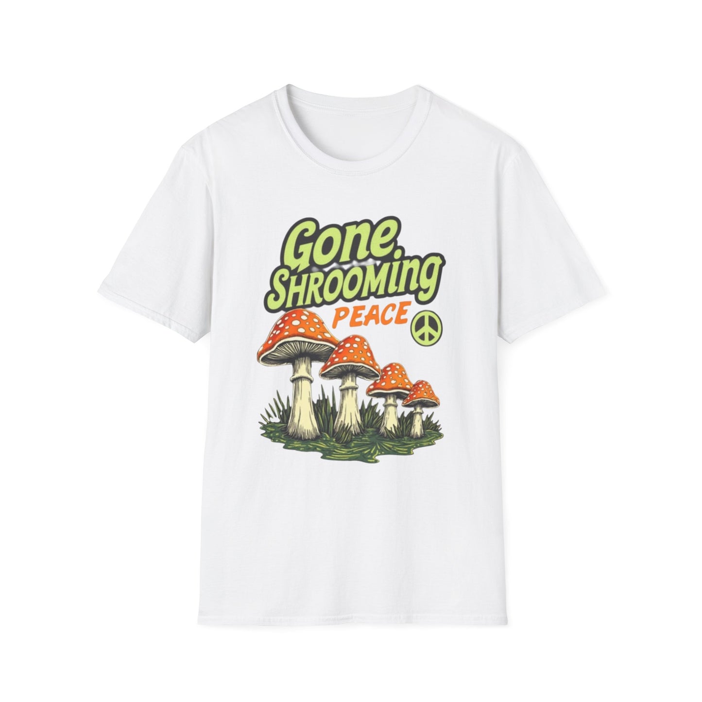 Gone Shrooming Unisex T-Shirt - Funny Mushroom Tee for Nature Lovers, Gift for Hikers, Campers, and Outdoor Enthusiasts - Psychonaut Swag