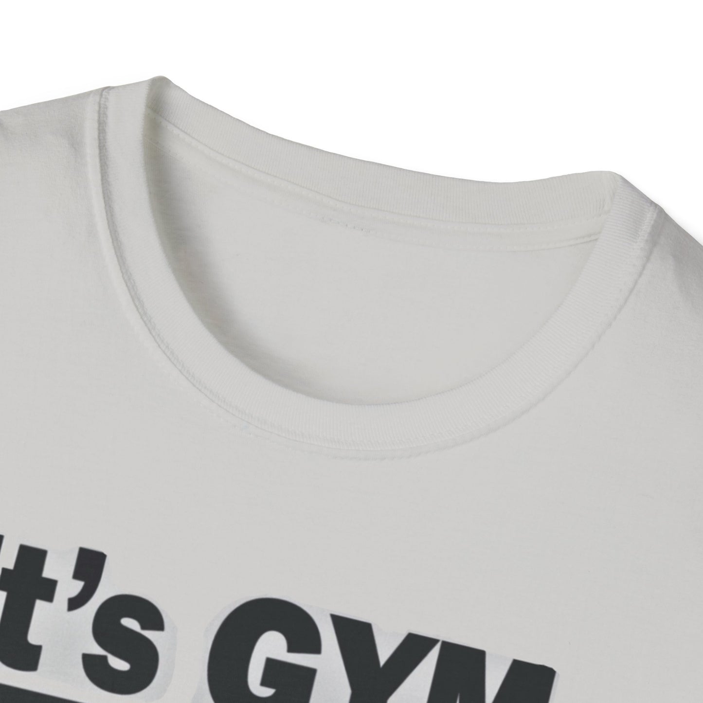 It's Gym Time T-Shirt, Motivational Workout Shirt, Fitness Apparel, Gift for Gym Lovers, Casual Sport Tee - Psychonaut Swag