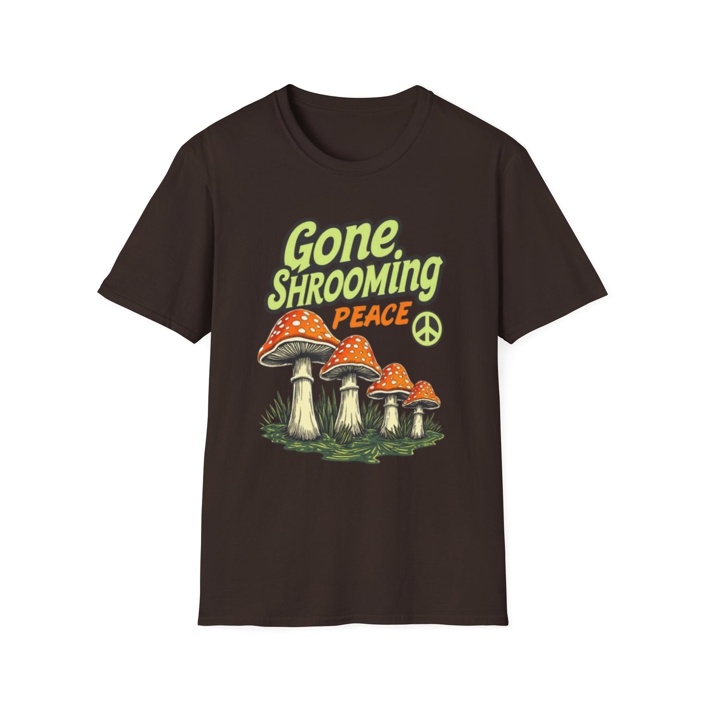 Gone Shrooming Unisex T-Shirt - Funny Mushroom Tee for Nature Lovers, Gift for Hikers, Campers, and Outdoor Enthusiasts - Psychonaut Swag