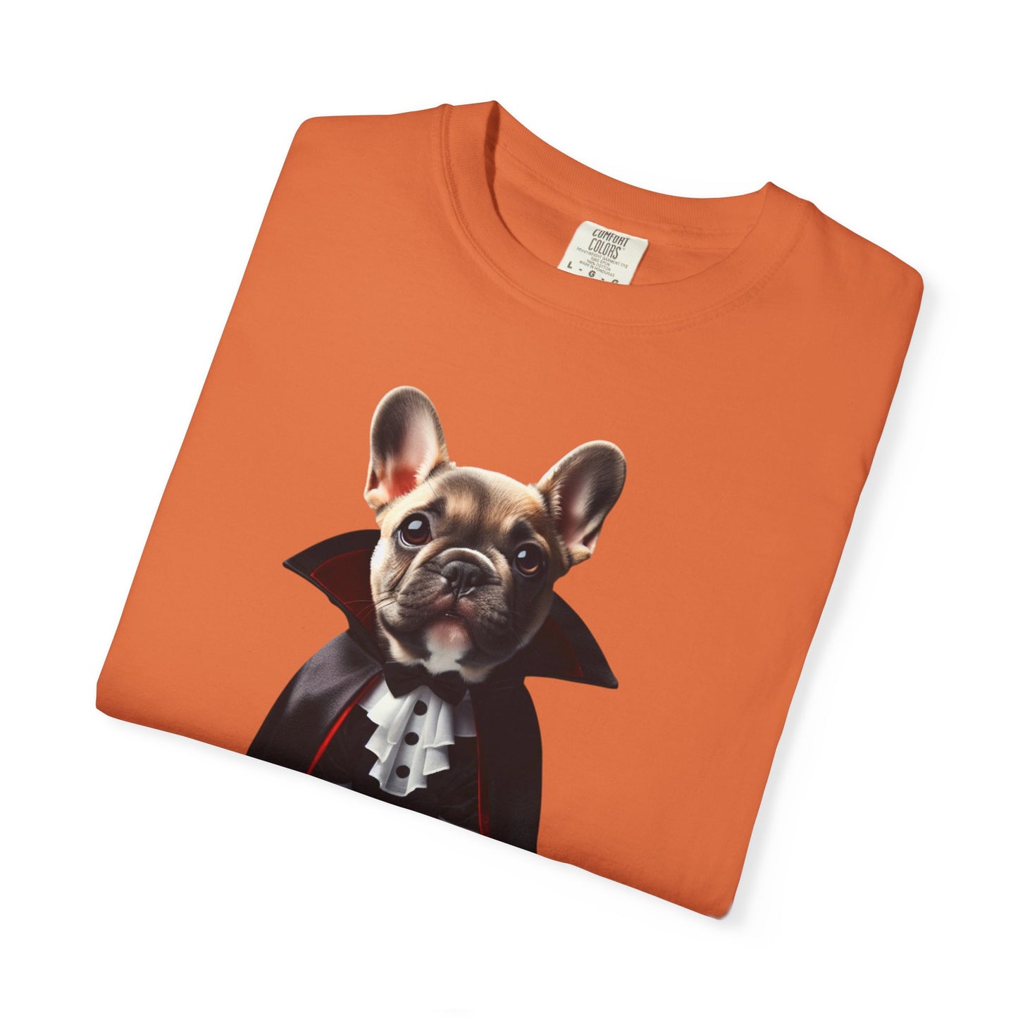 Funny French Bulldog Vampire T-Shirt, Pet Lover Gift, Halloween Costume Tee, Dog Theme Apparel, Unisex Graphic Shirt