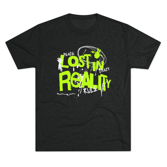 Lost in Reality, Unisex Tri-Blend Crew Tee
