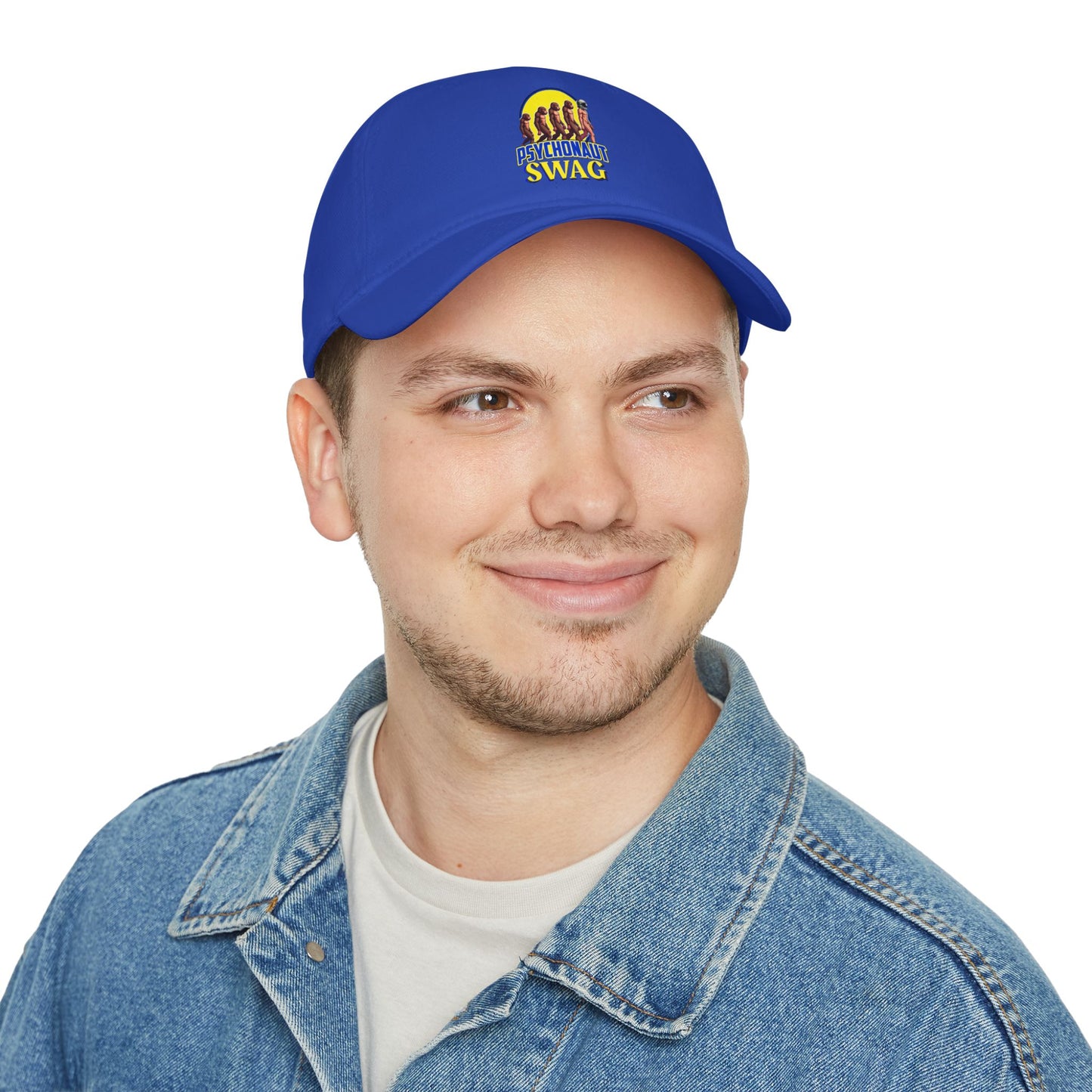 Psychonaut Swag Low Profile Baseball Cap, Casual Hat, Gift for Gamers, Streetwear Accessory, Summer Vibes, Trendy Headwear - Psychonaut Swag