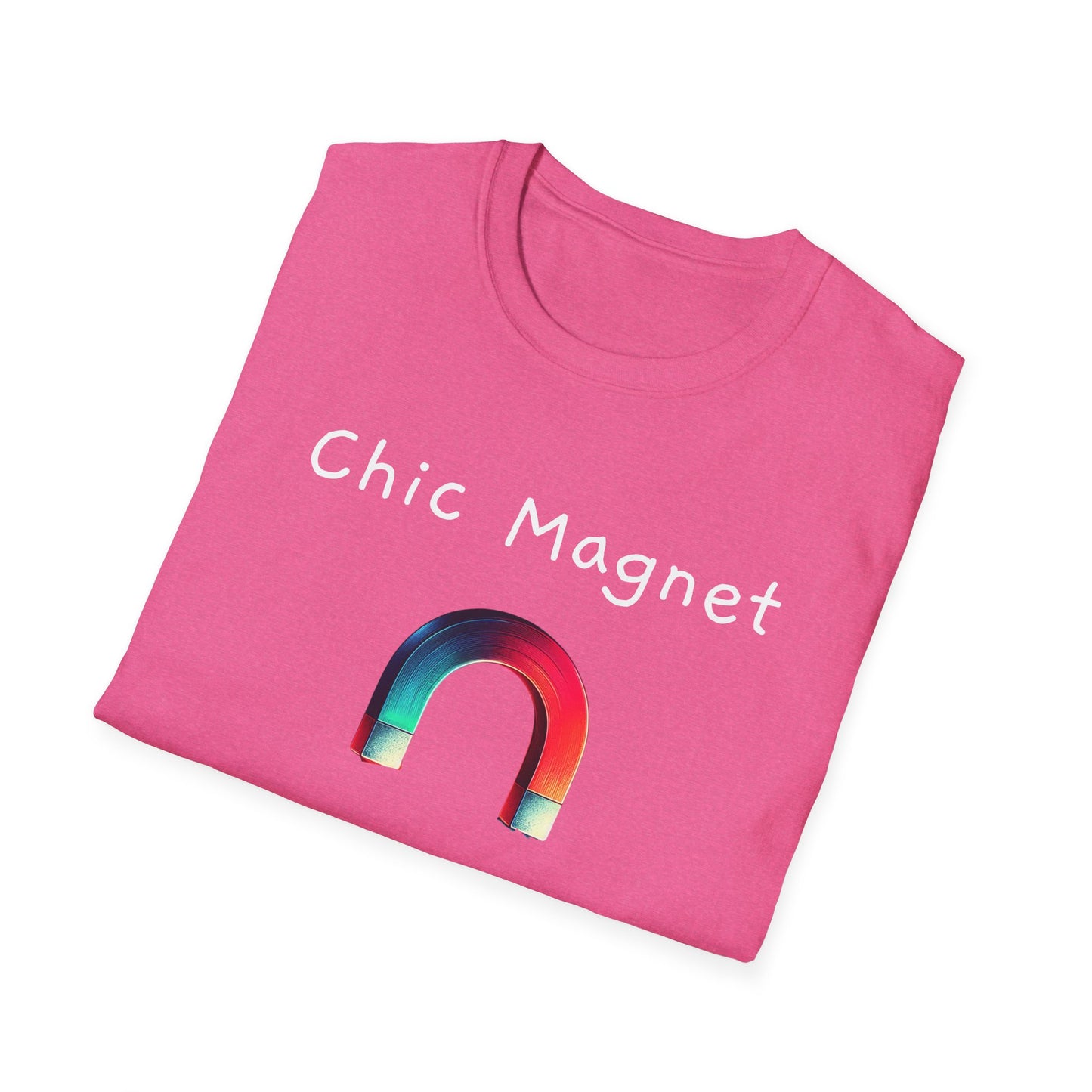 Chic Magnet Unisex Softstyle T-Shirt - Fun and Quirky Graphic Tee - Psychonaut Swag