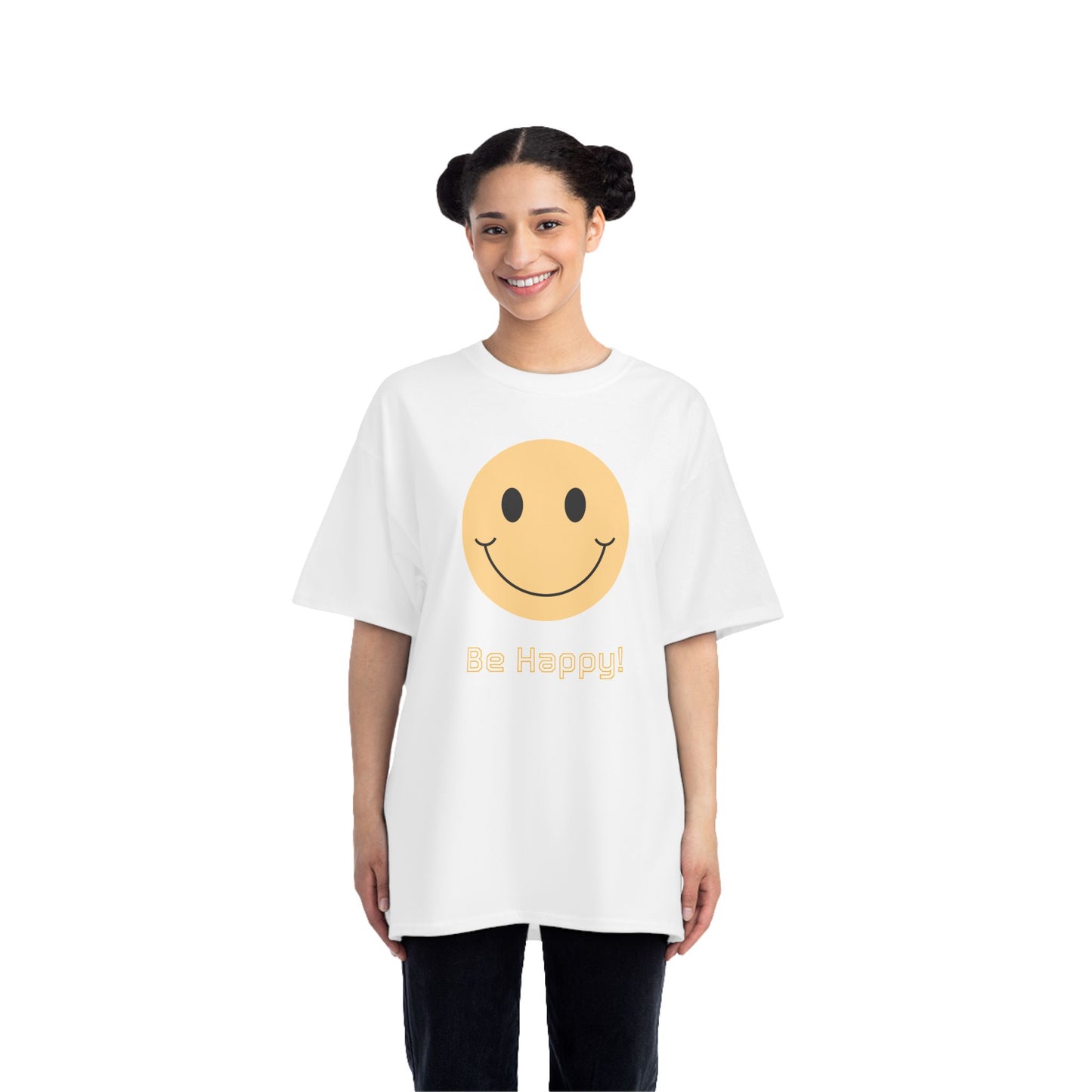 Be Happy, Beefy-T® Short-Sleeve T-Shirt - Psychonaut Swag