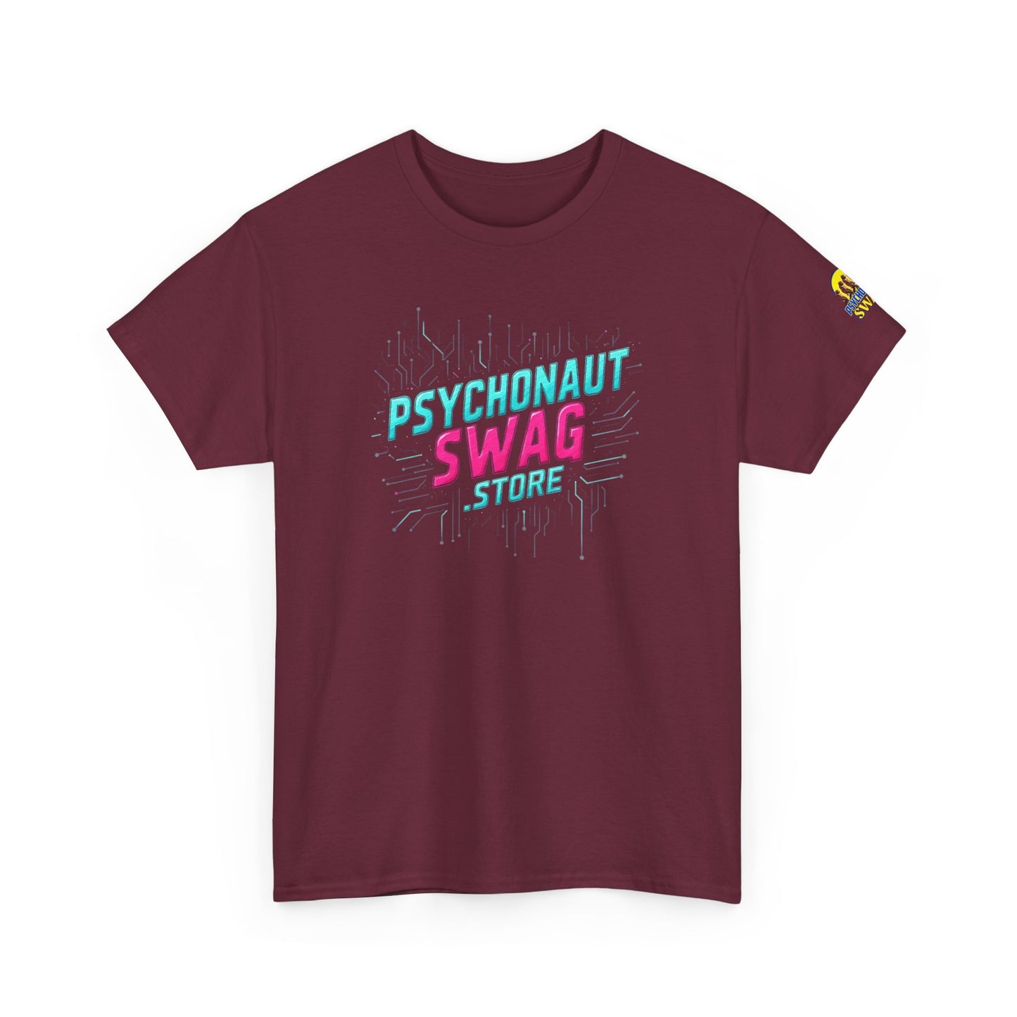Psychonaut Swag, Human Billboard, Unisex Heavy Cotton Tee