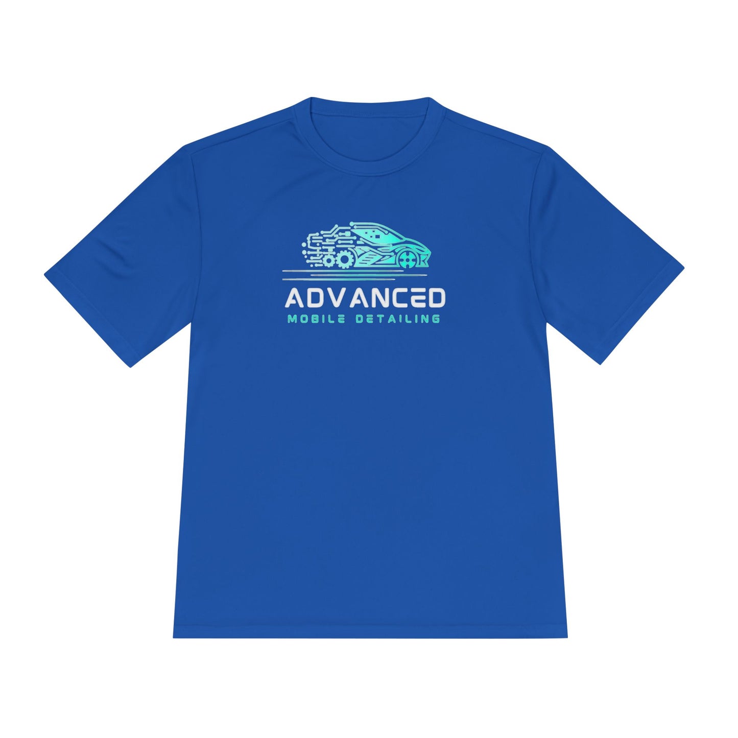 Mobile Detailing, Moisture Wicking Tee for Car Enthusiasts, Active Lifestyle Shirt, Advanced Mobile Detailing Tee, Sportswear Gift for Him, Fitness Apparel
